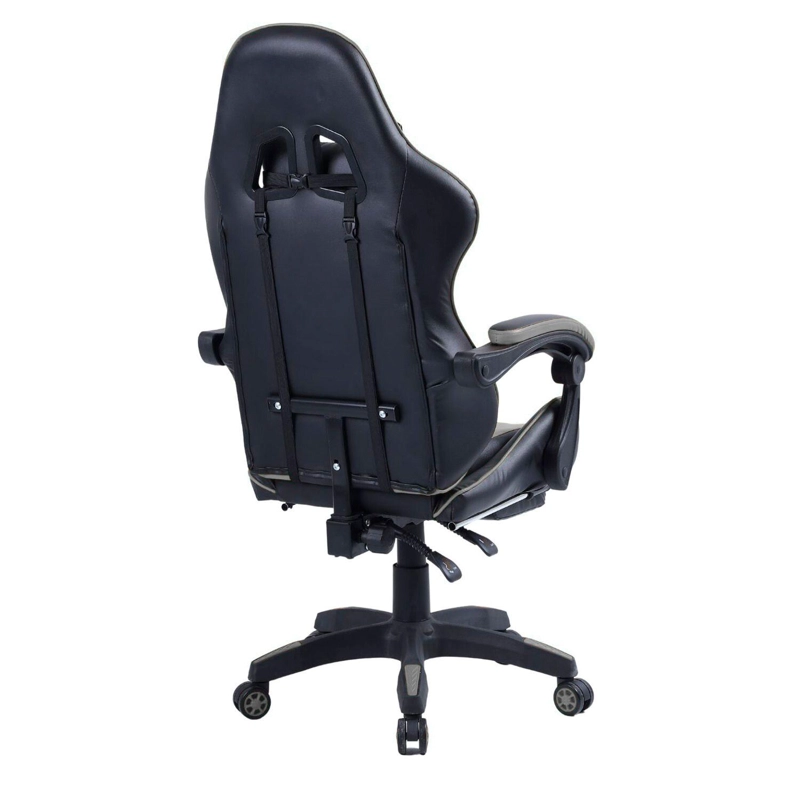 SILLA GAMER ERGONOMICA RECLINABLE CON REPOSAPIE S VIDEOJUEGO SILLA GAMING - 5