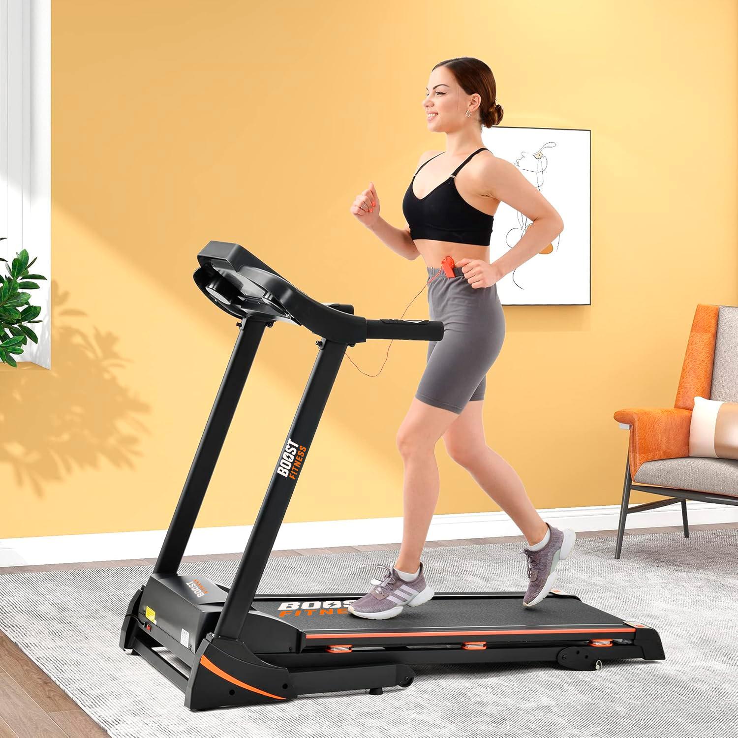 TROTADORA BOOST FITNESS PLEGABLE 2.5HP 15KM/HR X815S - 2