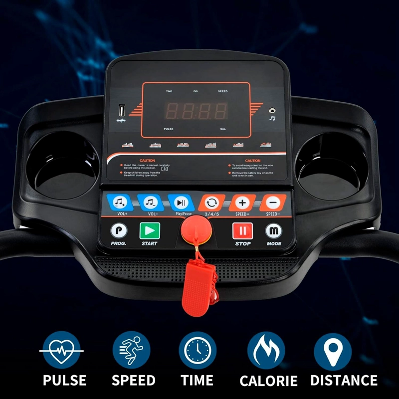 TROTADORA BOOST FITNESS PLEGABLE 2.5HP 12KM/HR G3531 - 6