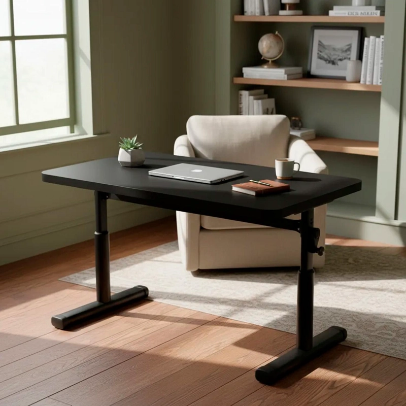 ESCRITORIO ALTURA AJUSTABLE MANUAL 120CM CHIC HOME - 2