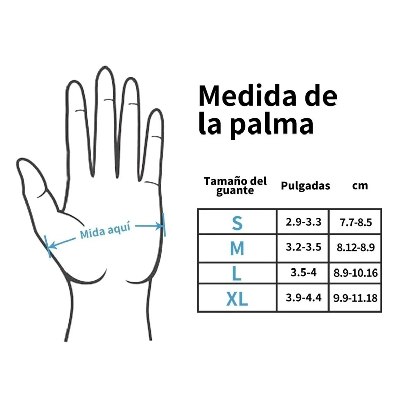 GUANTES DE NITRILO TALLAS S, M, L, XL COLORES NOVACURE - AZUL - M - 6