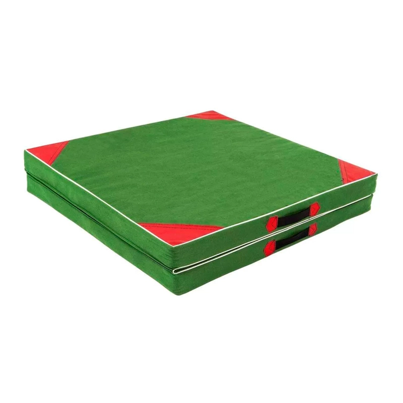 COLCHONETA  DIVIDIDA DEPORTIVA TELA LONA OXFORD 100X50X5CM / EJERCICIO BOOST FITNESS - 2