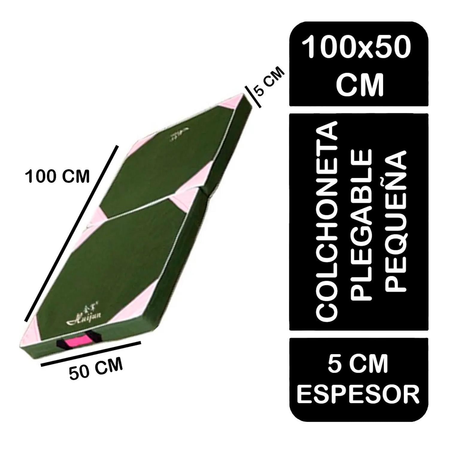 COLCHONETA  DIVIDIDA DEPORTIVA TELA LONA OXFORD 100X50X5CM / EJERCICIO BOOST FITNESS - 5