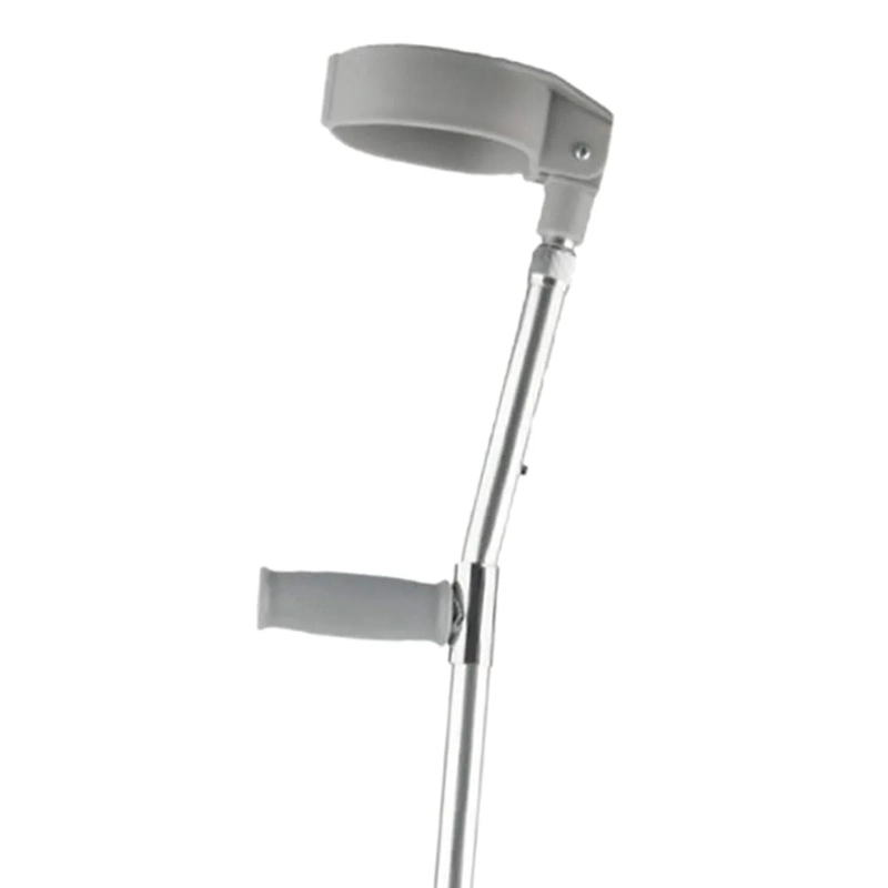 BASTON CANADIENSE CODERA MOVIL AJUSTABLE EXTENSIBLE ALUMINIO - PLATEADO - 2