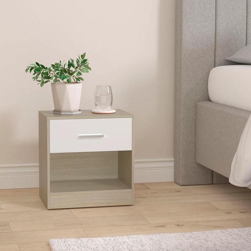 VELADOR 1 CAJON 40X34X45CM CHIC HOME - 3