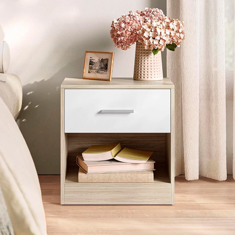 VELADOR 1 CAJON 40X34X45CM CHIC HOME - 4