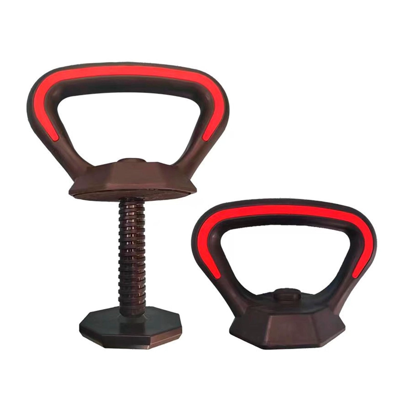 MANCUERNAS AJUSTABLES SET 10KG 3 EN 1 + BARRA + KETTLEBELL BOOST FITNESS - 5