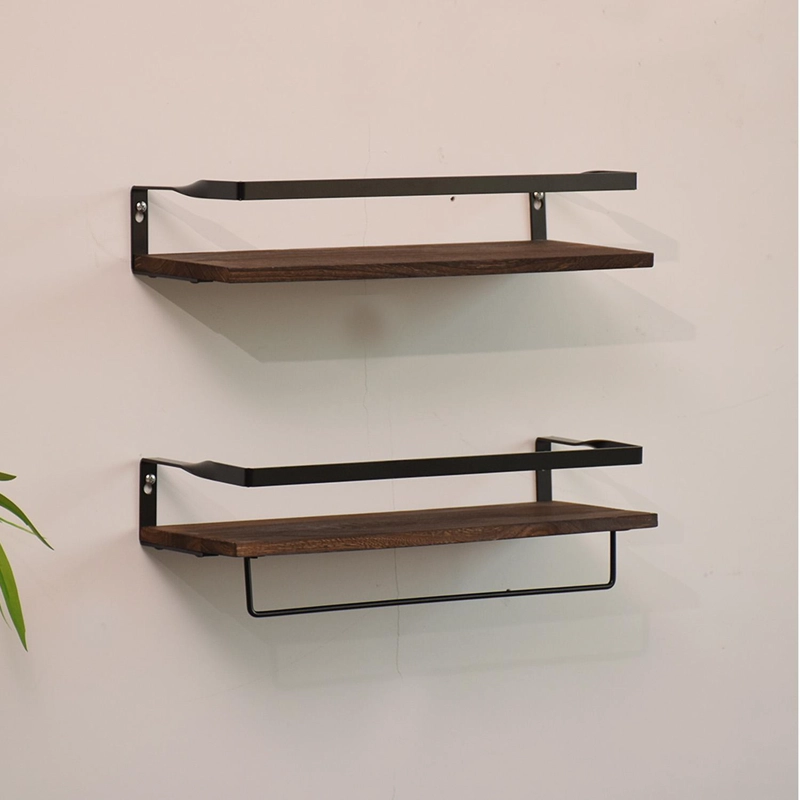 REPISAS FLOTANTES DE MADERA MODERNAS KIT X2 COLORES - 4