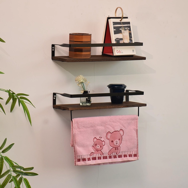 REPISAS FLOTANTES DE MADERA MODERNAS KIT X2 COLORES - 7