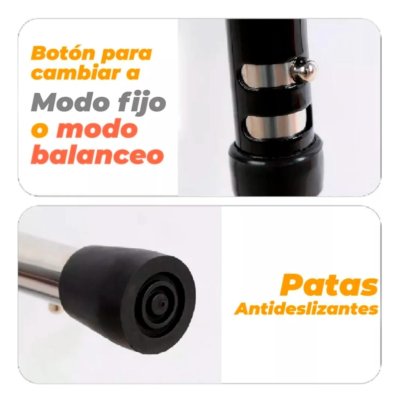 ANDADOR ARTICULADO Y PLEGABLE PARA ADULTO MAYOR - PLATEADO - 3