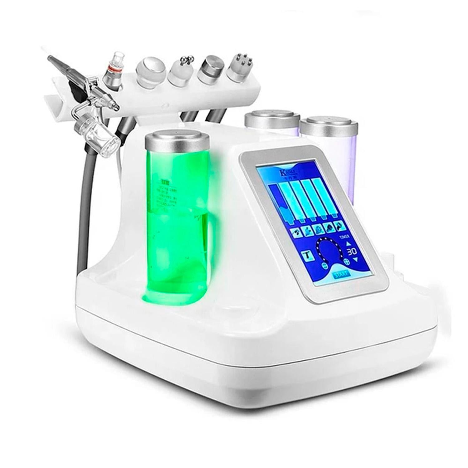 MAQUINA HIDRODERMOABRASION 6 EN 1 LIMPIEZA FACIAL - BLANCO - 1