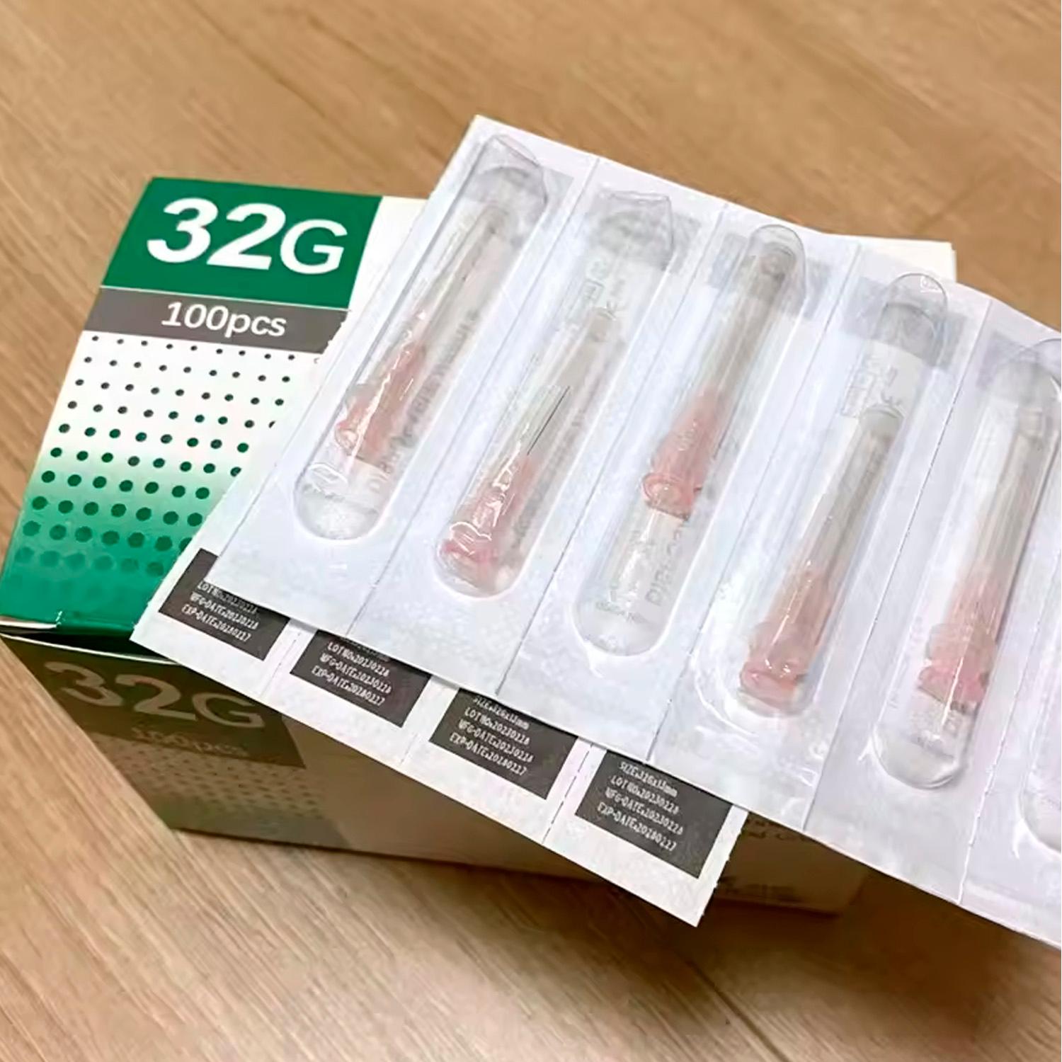 AGUJAS HIPODERMICAS 32G 6MM CAJA * 100 UNDS. - 3