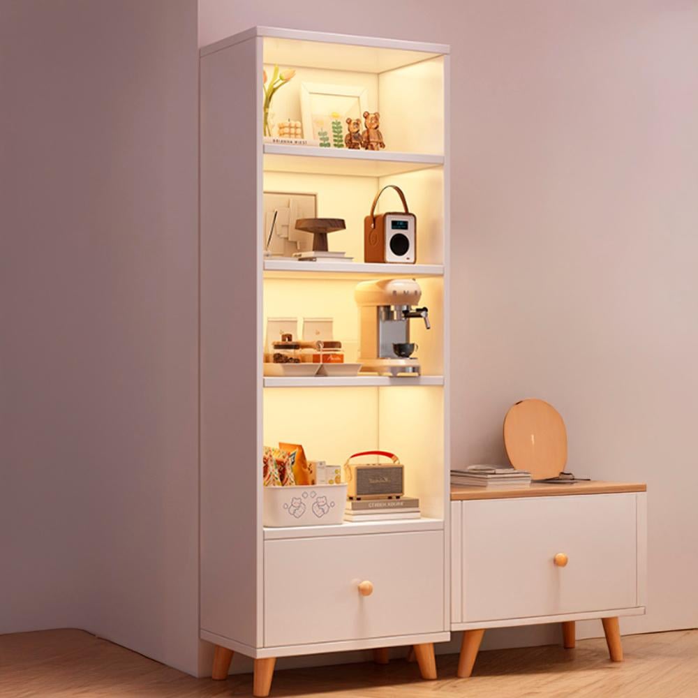ESTANTE LIBRERO 30X50X180CM BLANCO CHIC HOME - 3