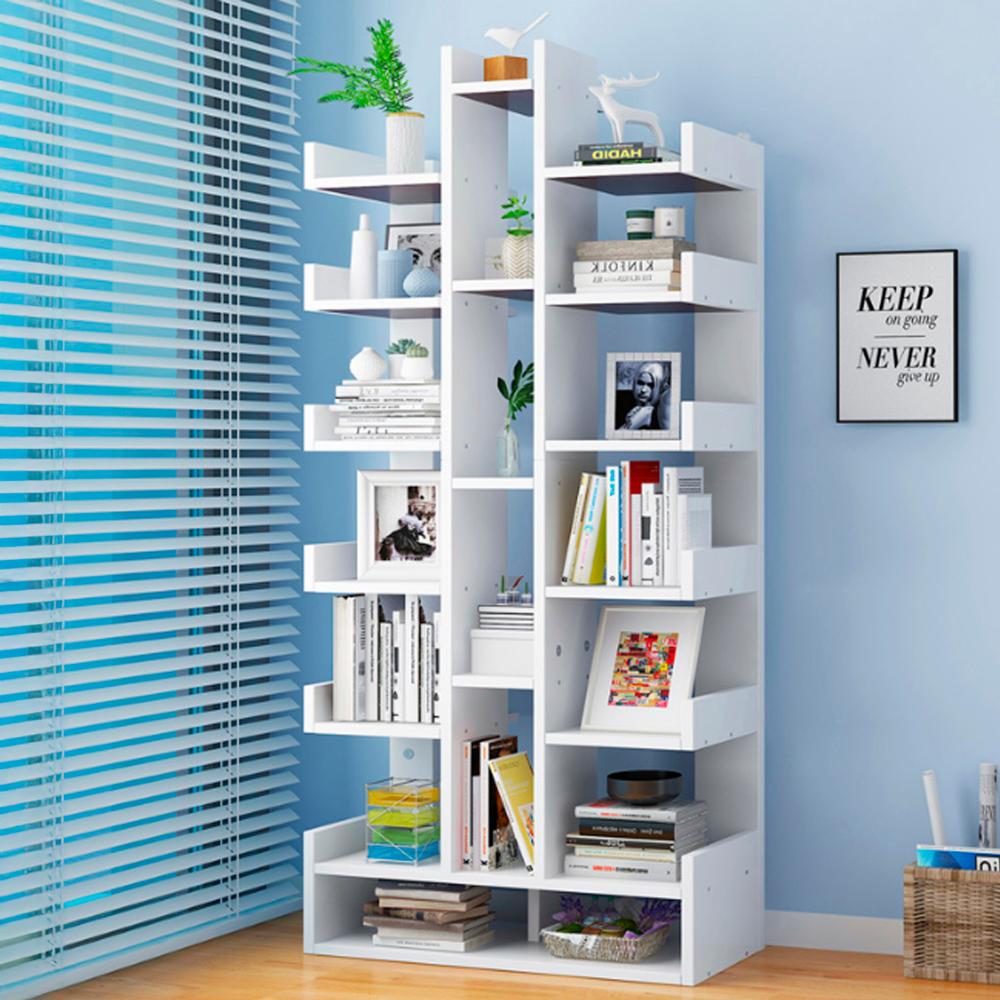 ESTANTE LIBRERO BLANCO 51*18*168CM CHIC HOME - 2