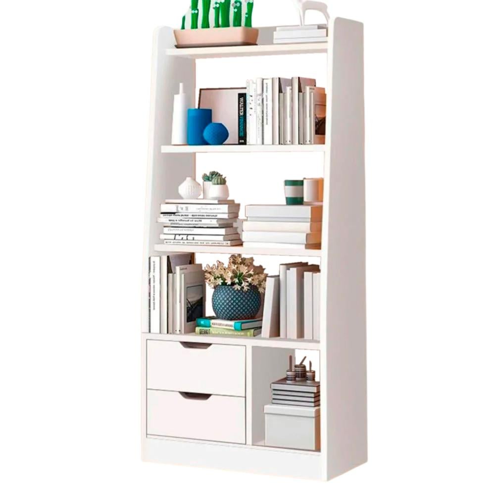 LIBRERO CON CAJONES 140X63X30CM CHIC HOME - 1