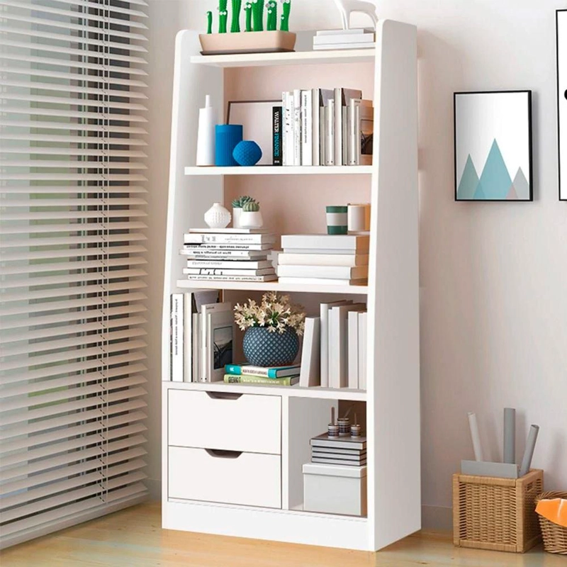 LIBRERO CON CAJONES 140X63X30CM CHIC HOME - 2