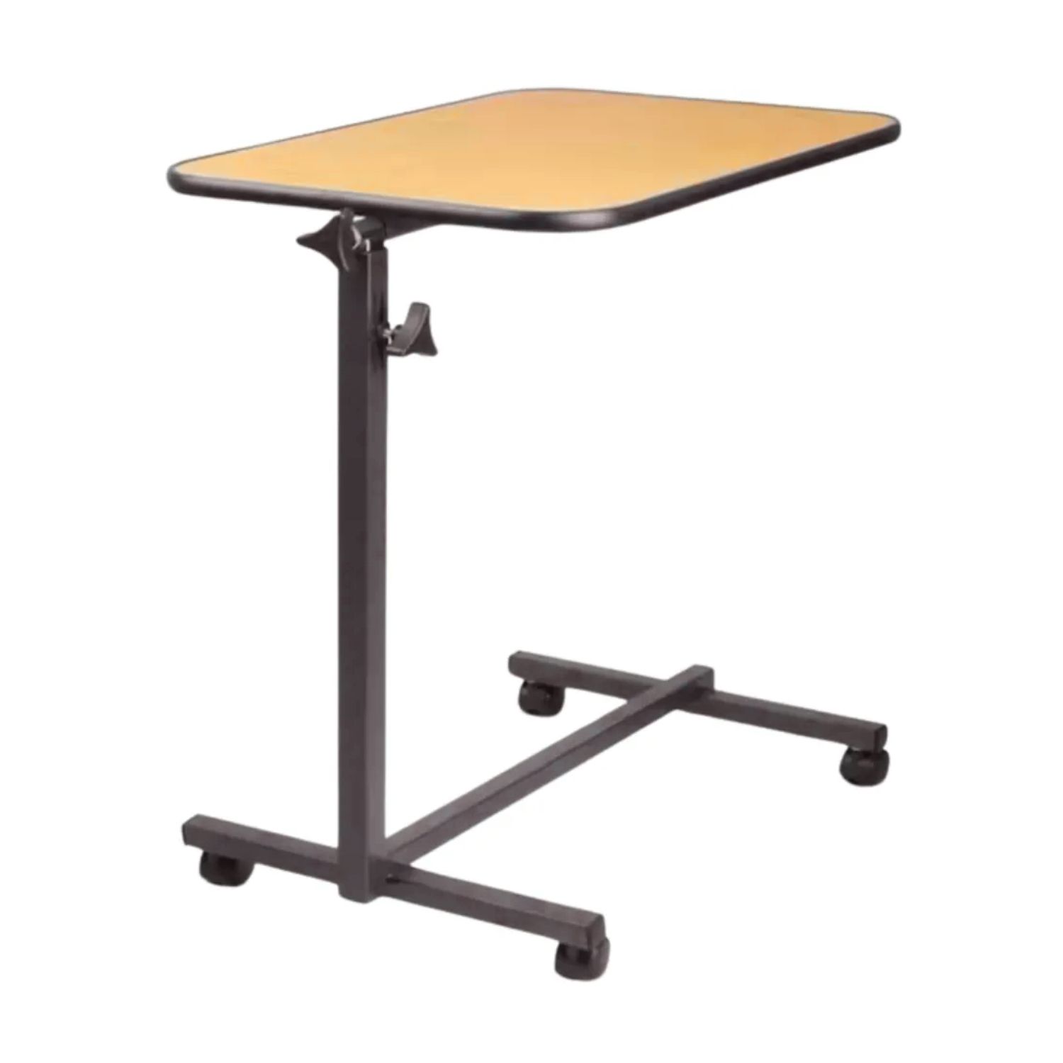 MESA AUXILIAR CON RUEDAS PARA CAMA CLINICA - 1