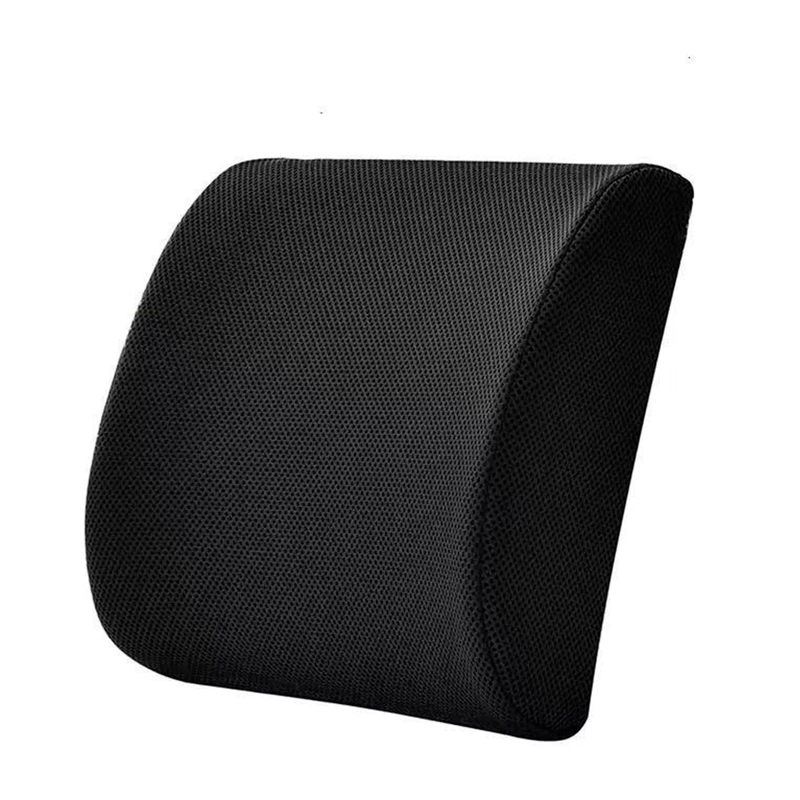 COJIN SOPORTE ESPALDA CORRECTOR LUMBAR - NEGRO - 1