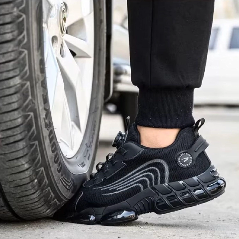 HOMBRE MUJER ZAPATOS TRABAJO TENIS DE SEGURIDAD INDUSTRIAL - 7