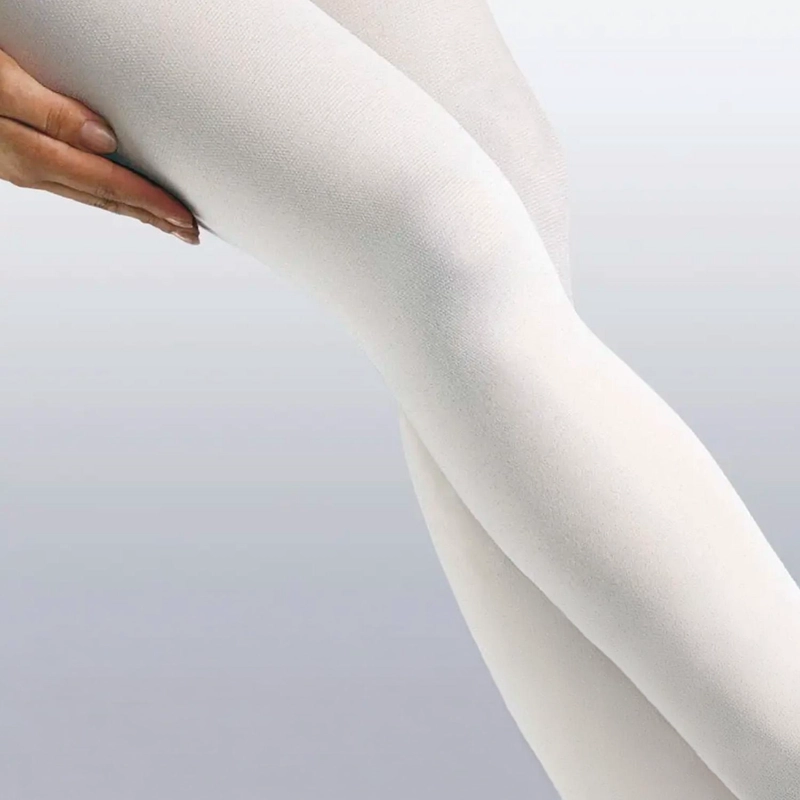 MEDIAS ANTIEMBOLICAS COMPRESION TALLAS S M L XL NOVACURE - BLANCO - M - 5