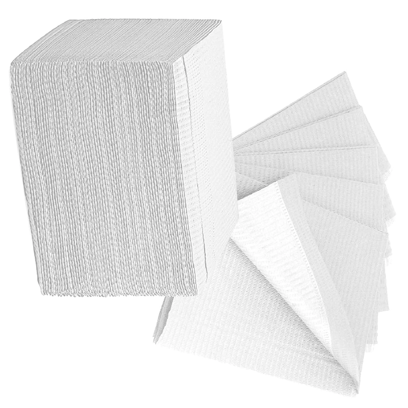 BABERO DENTAL IMPERMEABLE CAMPO DE TRABAJO 125 UNI - BLANCO - 1