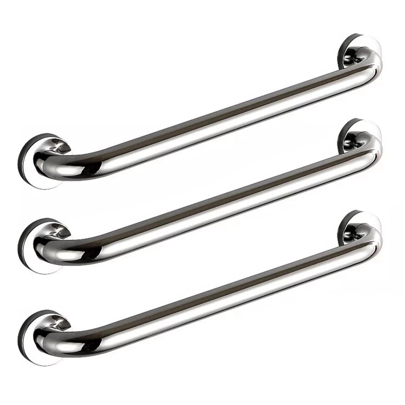 PACK DE 3 MANILLAS (BARRA) SEGURIDAD BAÑO DUCHA 30 CM - 1
