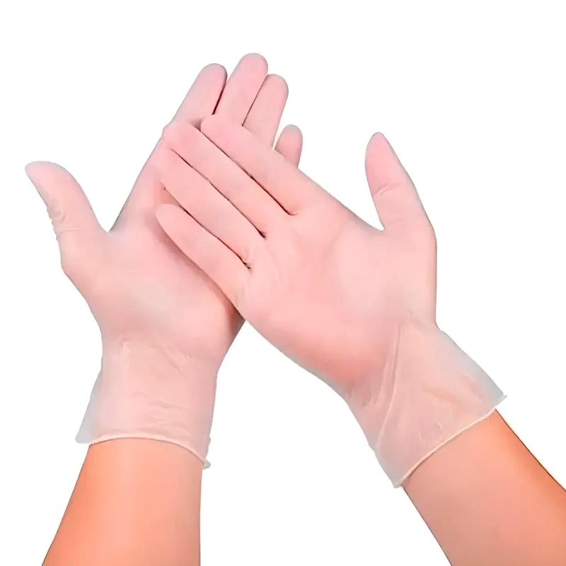 GUANTES DE VINILO TALLAS S, M, L, XL NOVACURE - TRANSPARENTE - M - 7