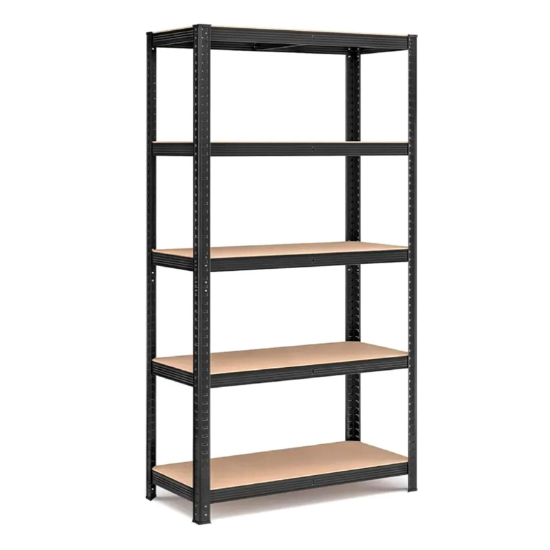 REPISA ESTANTE METALICO 180X90X40CM - NEGRO - 1