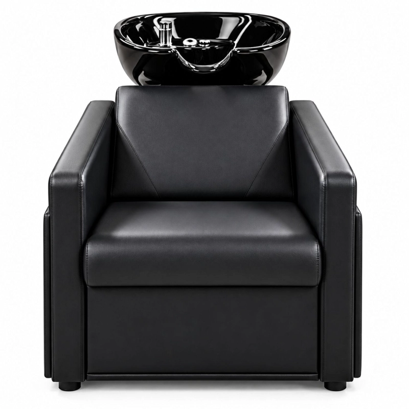 LAVAPELO PELUQUERIA BARBERIA MODELO LUXURY - NEGRO - 2