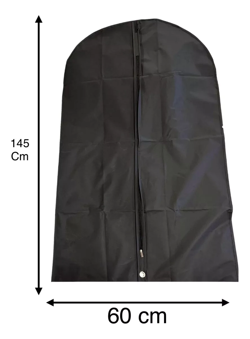 CUBRE ABRIGO LARGO. FUNDA DE ROPA DE 145 X 60 CM - 1