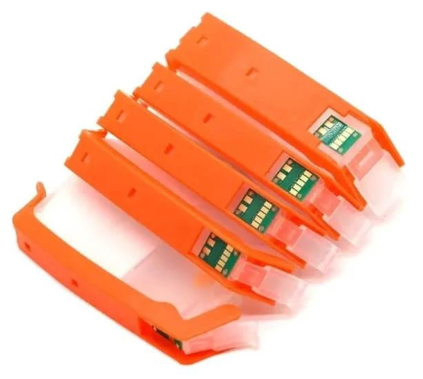 KIT 5 CARTUCHOS RECARGABLES CANON PGI-150 / CLI-151 (CHIP RESETEABLE) - 7