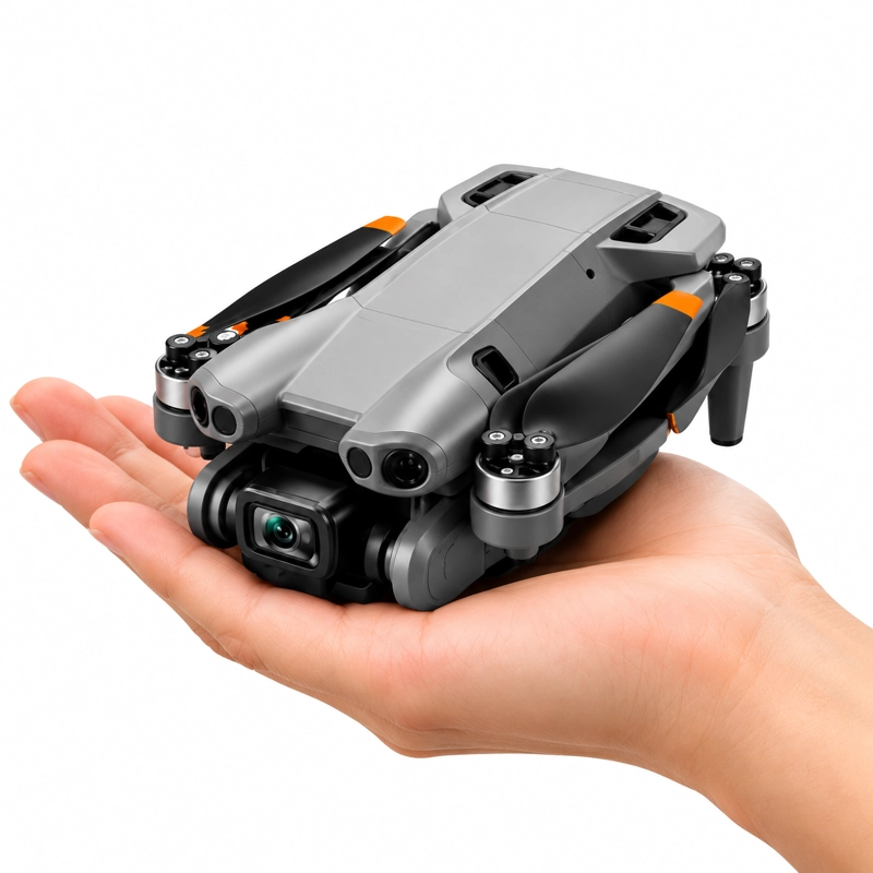 DRON GT50 MINI CON CAMARA 4K Y CONTROL REMOTO NEGRO - 5