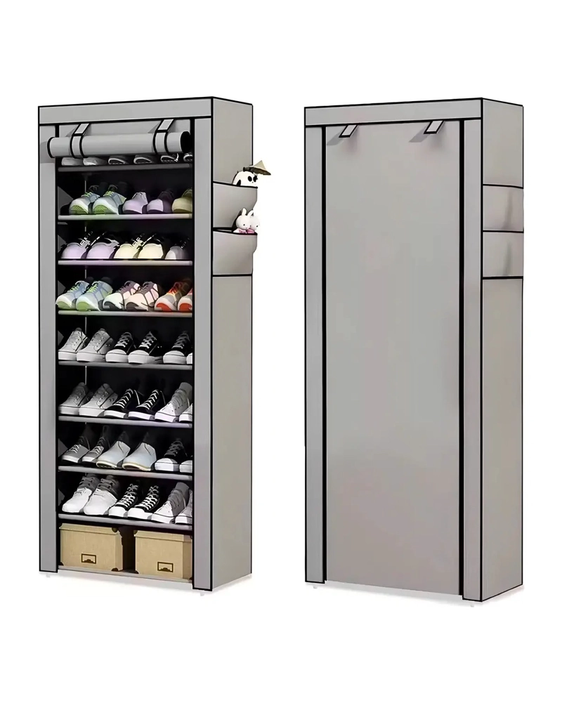 ZAPATERO VERTICAL ARMARIO ESTANTE ORGANIZADOR 10 NIVELES - 1
