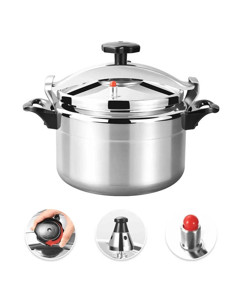 OLLA A PRESION CACEROLA ALUMINIO 8 LITROS COCINA LABG - 1