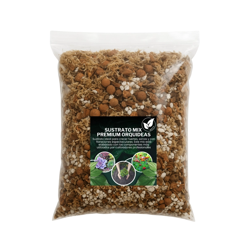 SUSTRATO PREMIUM MIX PARA ORQUIDEAS 5 LITROS - 1