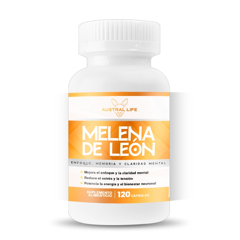 MELENA DE LEON 1000MG – 120 CAPSULAS - 1