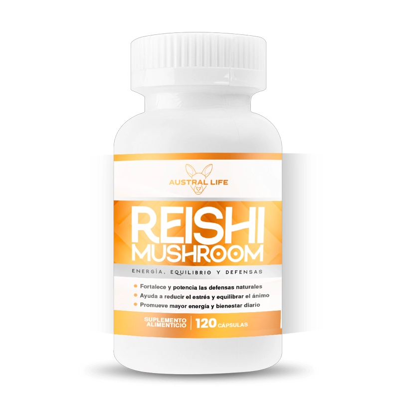 REISHI MUSHROOM 1000MG – 120 CAPSULAS - 1