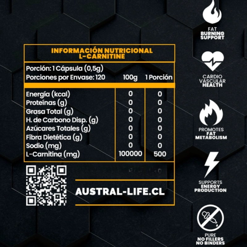 L-CARNITINA – 120 CAPSULAS - 2