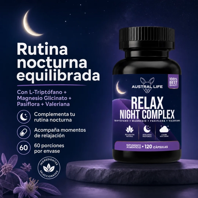 RELAX NIGHT COMPLEX 120 CAPSULAS - 3