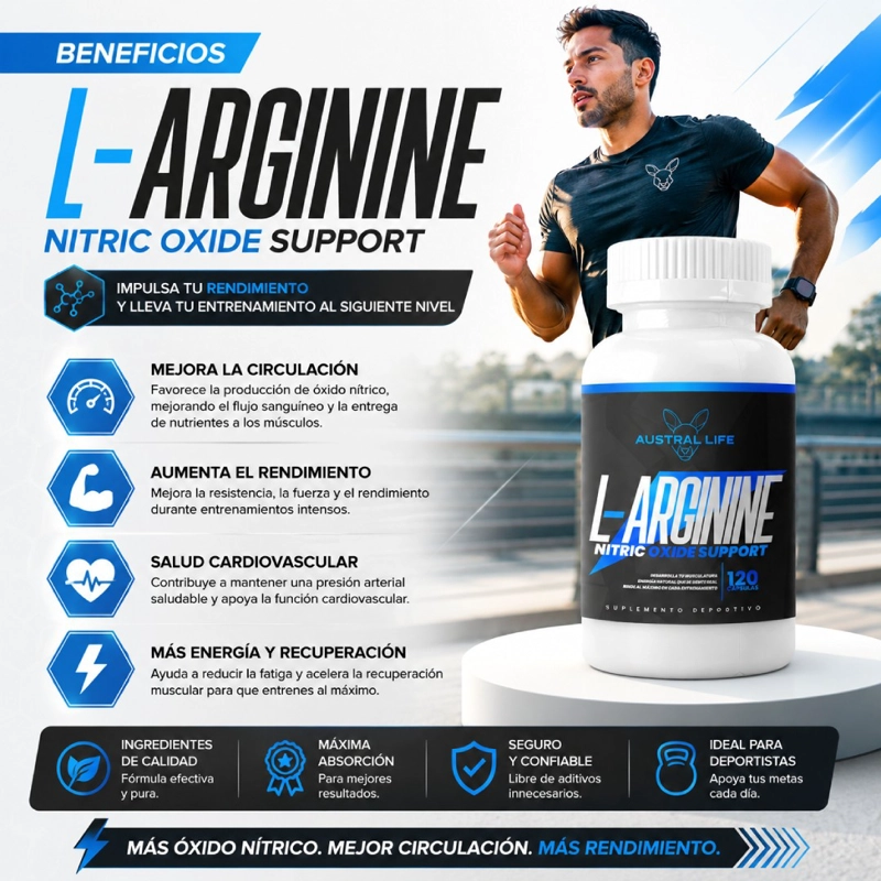 L-ARGININA – 120 CAPSULAS - 2