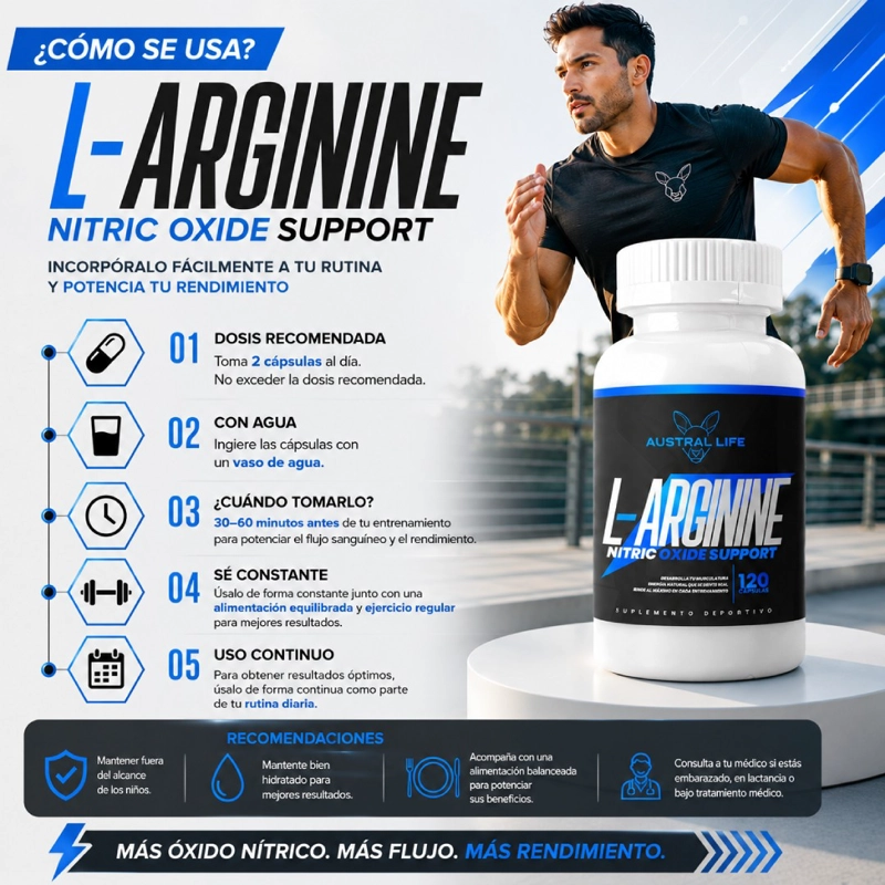 L-ARGININA – 120 CAPSULAS - 3