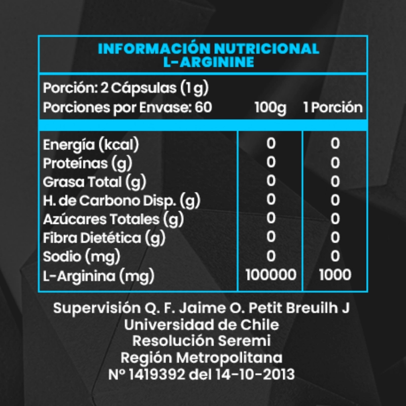 L-ARGININA – 120 CAPSULAS - 4