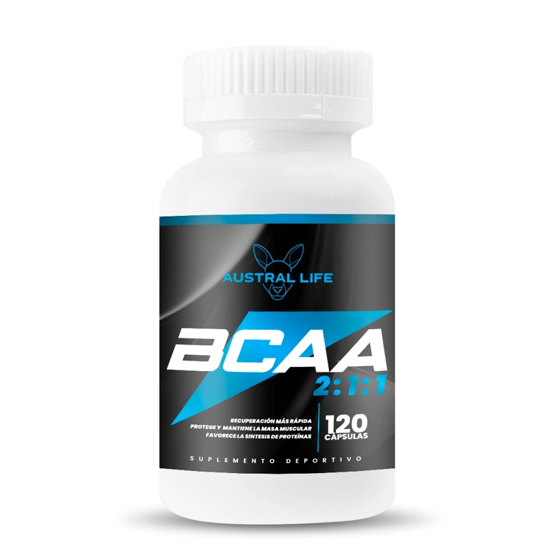 AMINOACIDOS BCAA 2:1:1 – 120 CAPSULAS - 1