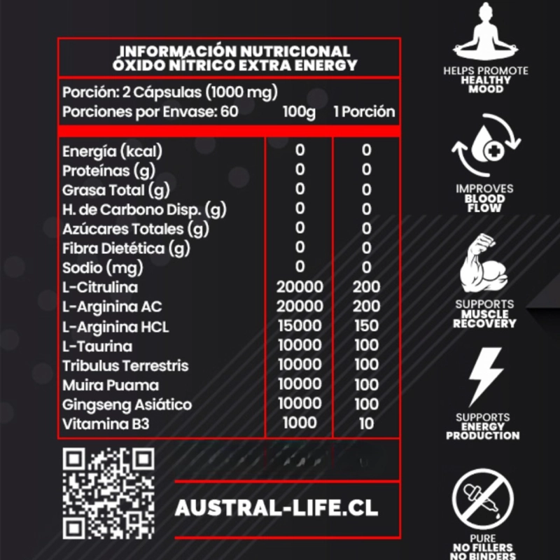OXIDO NITRICO – 120 CAPSULAS - 4