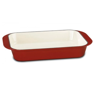 BANDEJA HIERRO LASAÑA CUISINART CI1136-24CR EN COLOR ROJO - 1