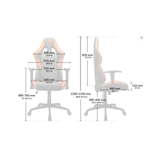 SILLA PROFESIONAL GAMER COUGAR ARMOR ELITE EVA - 1