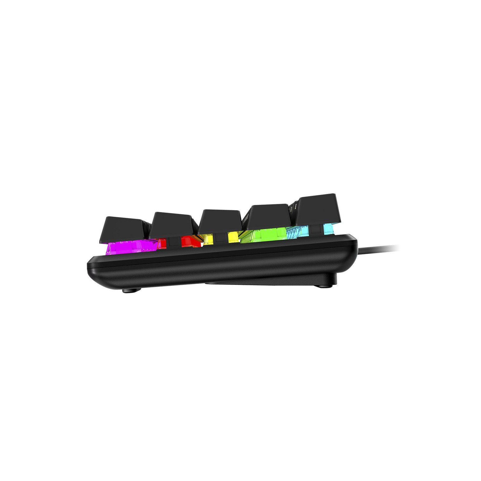 TECLADO MÉCANICO GAMER HYPERX ALLOY ORIGINS RGB 60 RED - 4