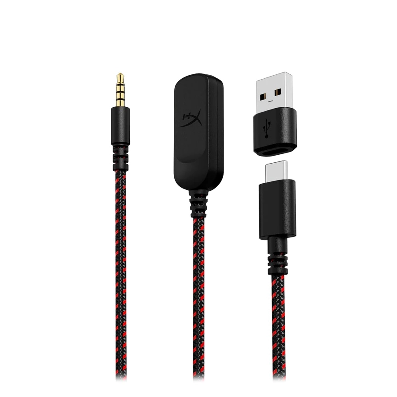 AUDÍFONOS GAMER HYPERX HEADSET 727A9AA CLOUD III USB C USB ROJO CONECTOR 3.5MM - 3