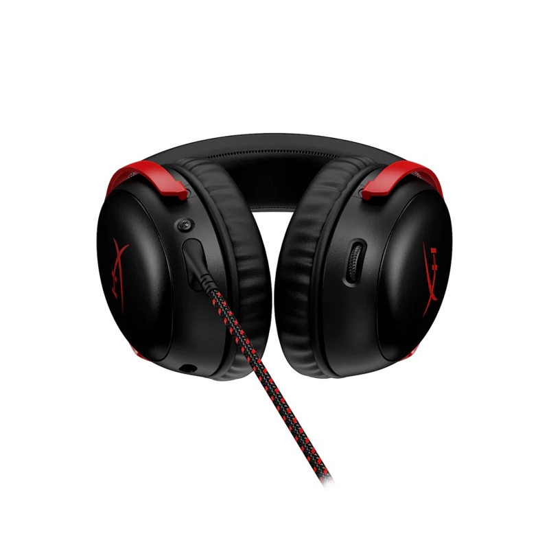 AUDÍFONOS GAMER HYPERX HEADSET 727A9AA CLOUD III USB C USB ROJO CONECTOR 3.5MM - 5