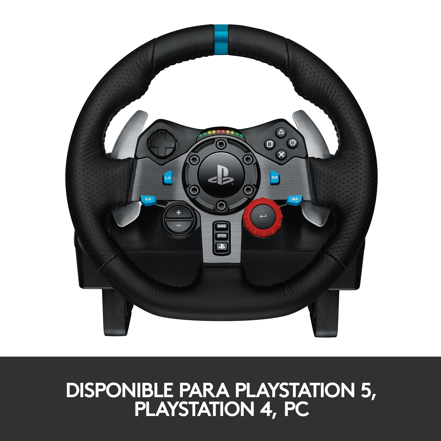 VOLANTE LOGITECH DRIVING FORCE RACING G29 + PALANCA PS3-PS4-PS5-PC - 5